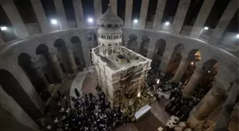 Kudüs'teki Kutsal Kabir Kilisesi'nde, Haçlı Seferleri'nden kalma kayıp altar keşfedildi