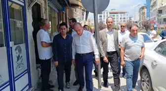 Bakan Yardımcısı Bulut, Samandağ'da esnafı ziyaret etti