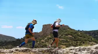 Ulubey Kanyonu'nda düzenlenen Ultra Trail Koşusu tamamlandı