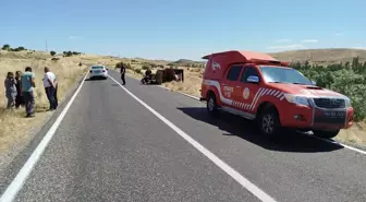 Malatya'da Tarım Aracı Devrildi: 1 Ölü, 1 Yaralı