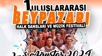 Beypazarı Belediyesi Uluslararası Halk Dansları ve Müzik Festivali Başlıyor