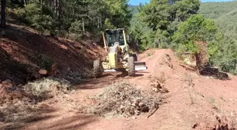 Karacasu'da Orman Yollarının Düzenlenmesi Çalışmaları Başladı