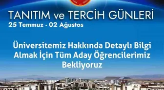 NEVÜ Tanıtım ve Tercih Günleri Başlıyor