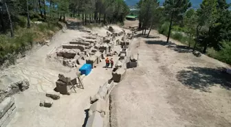 Zonguldak'taki Tios Antik Kenti'nde Roma dönemine ait nekropol alanı bulundu