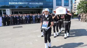 Bursa'da Kanser Tedavisi Gören İl Emniyet Müdür Yardımcısı Özay Başkent İçin Tören Düzenlendi