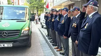 Kıbrıs Gazisi Kemal Şentuna Son Yolculuğuna Uğurlandı