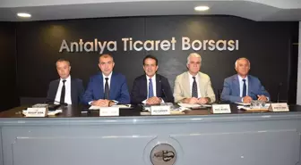 Antalya Ticaret Borsası Başkanı Su Sorununa Dikkat Çekti