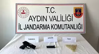 İncirliova'da Ruhsatsız Silah Ele Geçirildi