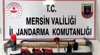 Mersin'de Kaçak Kazı Yapan 3 Şüpheli Yakalandı