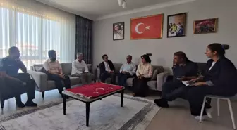 Giresun Espiye Kaymakamı Ahmet Kavanoz, Şehit Ailelerini Ziyaret Etti