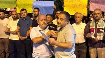 Adıyaman'da İsmail Heniye'nin suikast sonucu şehit edilmesi protesto edildi