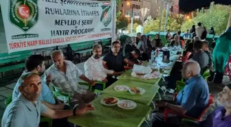 Manisa'da şehitler için Mevlidi Şerif ve Hayır Programı düzenlendi