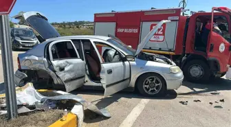 Sinop'ta trafik kazasında 8 kişi yaralandı