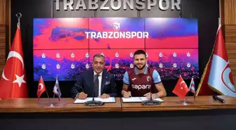 Trabzonspor, Okay Yokuşlu için imza töreni düzenledi