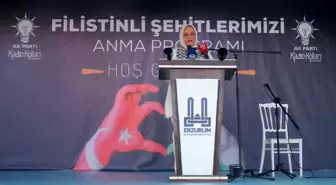 Filistin Şehitlerimizi Anma Programı Erzurum'da Düzenlendi