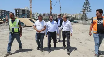 Hatay Valisi Mustafa Masatlı, İskenderun'da kentsel dönüşüm projelerini inceledi