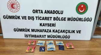 Kayseri'de Yurtdışından Kargo İle Uyuşturucu Operasyonu