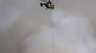 Adana'da Orman Yangınına Müdahale Eden Helikopter Kırıma Uğradı