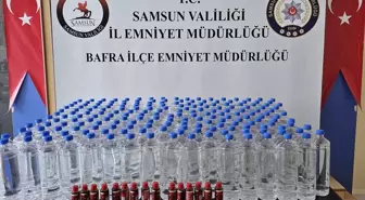 Bafra'da Kaçakçılık Operasyonu: 200 Litre Etil Alkol Ele Geçirildi