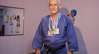 Eskişehir'deki Veteran Judo Sporcuları Dünya Şampiyonası İçin Antrenman Yapıyor