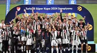 Beşiktaş Turkcell Süper Kupa'yı kazandı