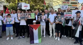 Edirne ve Tekirdağ'da Hamas'ın Siyasi Büro Başkanı İsmail Heniyye'nin suikasta uğraması protesto edildi