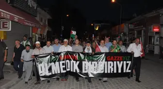 İran'da suikaste uğrayan Hamas lideri için yürüyüş düzenlendi