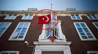 Hollandalı siyasetçiden aşağılık paylaşım! Yarıya inen bayrakla Türk milletine hakaret etti