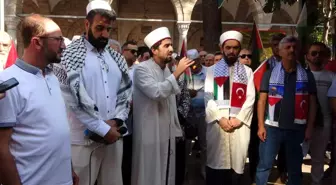 İran'da suikasta uğrayan Hamas lideri İsmail Haniye için Isparta'da miting düzenlendi