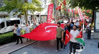 İzmit'te Hamas liderine suikast ve İsrail saldırıları protesto edildi