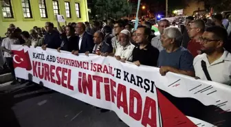 Kütahya'da Hamas liderine suikast ve Gazze zulmü protesto edildi