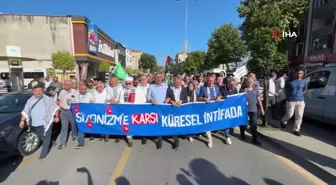 Sakarya'da binler Gazze ve İsmail Haniye için yürüdü