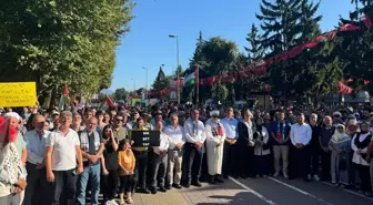 İsmail Heniyye için Sakarya'da yürüyüş düzenlendi