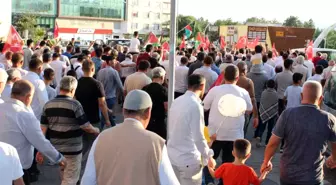 Siirt'te İsmail Haniye'nin öldürülmesini protesto yürüyüşü düzenlendi