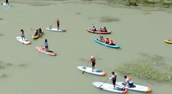 Kahramanmaraş'ın Andırın ilçesi doğa sporları tutkunlarına ev sahipliği yapıyor