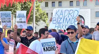 Bursa'da PTT Çalışanları İş Koşullarını Protesto Etti