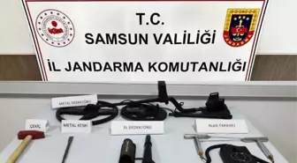 Samsun'da Kaçak Kazı Yapan 3 Şahıs Yakalandı