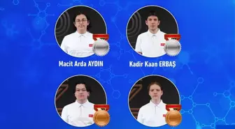 Türk öğrenciler uluslararası kimya ve fizik olimpiyatlarında madalyalar kazandı