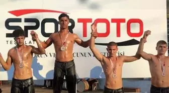 Afyonkarahisarlı Pehlivanlar Güreş Etkinliklerinde Başarılı Performans Sergiledi