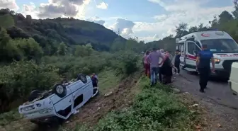 Zonguldak'ta trafik kazası: 2 kişi yaralandı