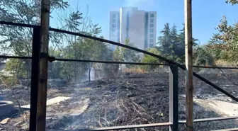 Bahçelievler Yenibosna'da Otluk Alanda Çıkan Yangın Söndürüldü