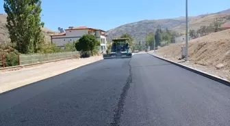 Yahyalı Belediyesi ilçe merkezinde 3 bin 850 metre asfalt yol tamamlandı