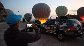 Doğu-Batı Dostluk ve İpek Yolu Rallisi Kapadokya'ya Ulaştı