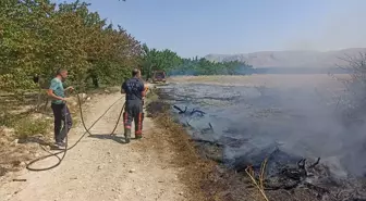 Malatya'da çıkan anız ve bahçe yangınları söndürüldü