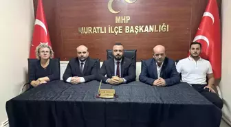 Tekirdağ'ın Muratlı ilçesinde MHP İlçe Başkanı değişti