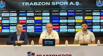 Trabzonspor Teknik Direktörü Abdullah Avcı, Rapid Wien karşısında avantajlı skor elde etmek istiyor