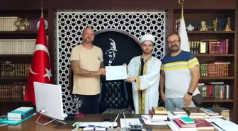 Alman Turist Alanya'da Müslüman Oldu