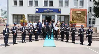 Tokat Valisi Abdullah Köklü, İl Jandarma Komutanı Albay Sabri Küyük'ü ziyaret etti