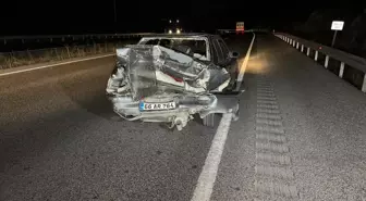 Yozgat'ta minibüs ve otomobil çarpıştı: 4 yaralı