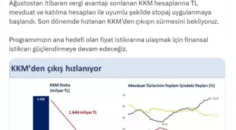 Hazine ve Maliye Bakanı Mehmet Şimşek: Kur Korumalı Mevduat Stoku Azaldı